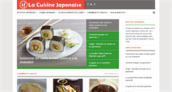 Desktop Screenshot of la-cuisine-japonaise.com